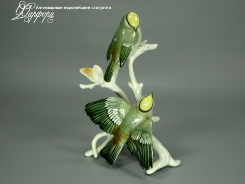 Купить фарфоровые статуэтки KARL ENS, Пара корольков, Германия